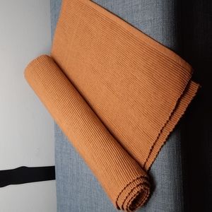 Light Brown Woven Table Runner Kitchen Island Countertop Coffee 72" Neutral Co…